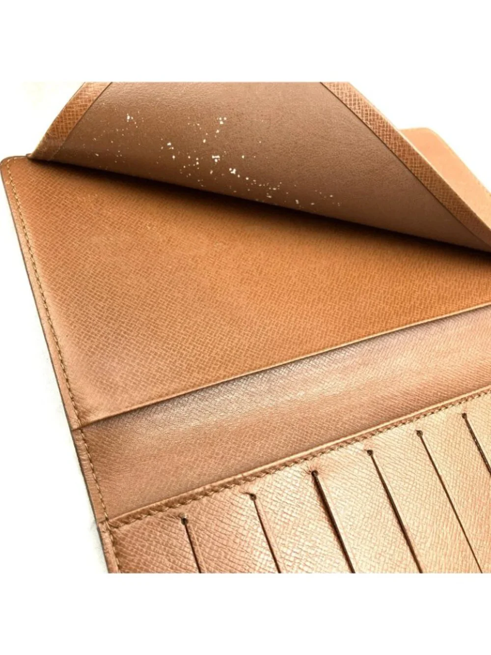 Auth 7x4 Inches Louis Vuitton Ticket Long Waller Breast Passport